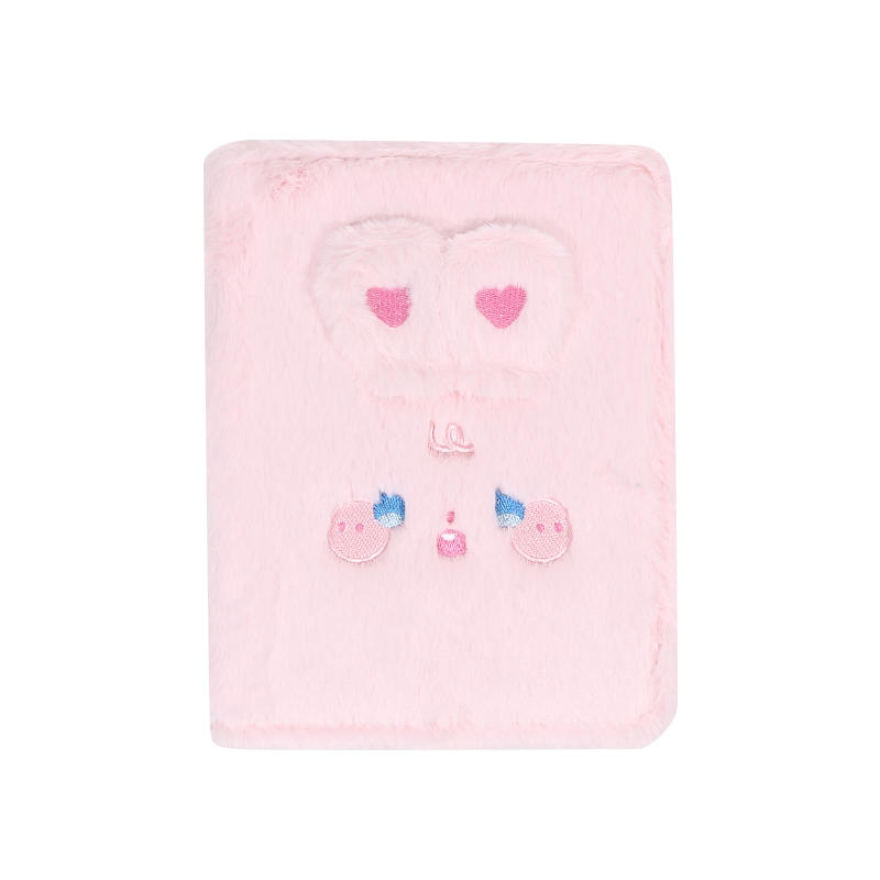 A5 Plush Binder Photo Album Photo Card Cute Idol Collection Newspaper Cover