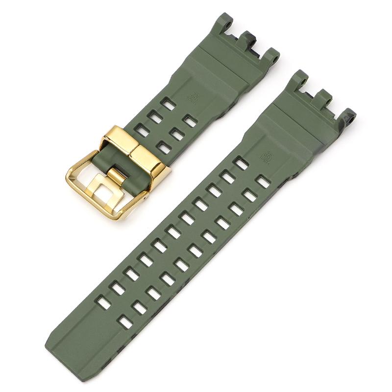 Für Casio g-shock GWG-2000 GWG2040 Ersatzband Edelstahlschließe Zubehör Band Gürtel Silikonkautschuk Uhrenarmband Armbänder