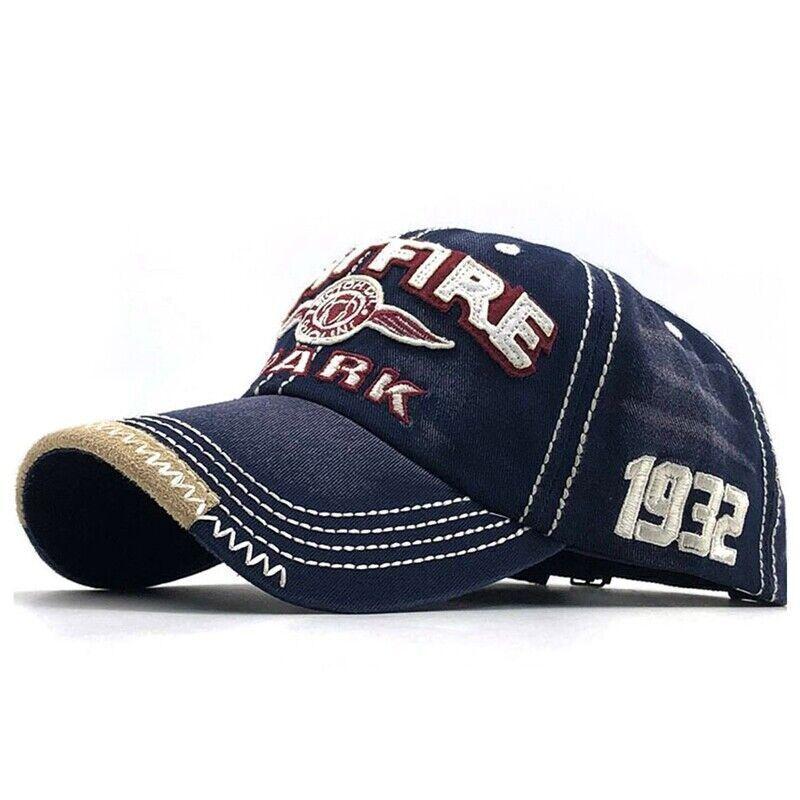 Hat Adjustable Outdoor Sun Protection Baseball Cap Vintage Summer Adult Trendy