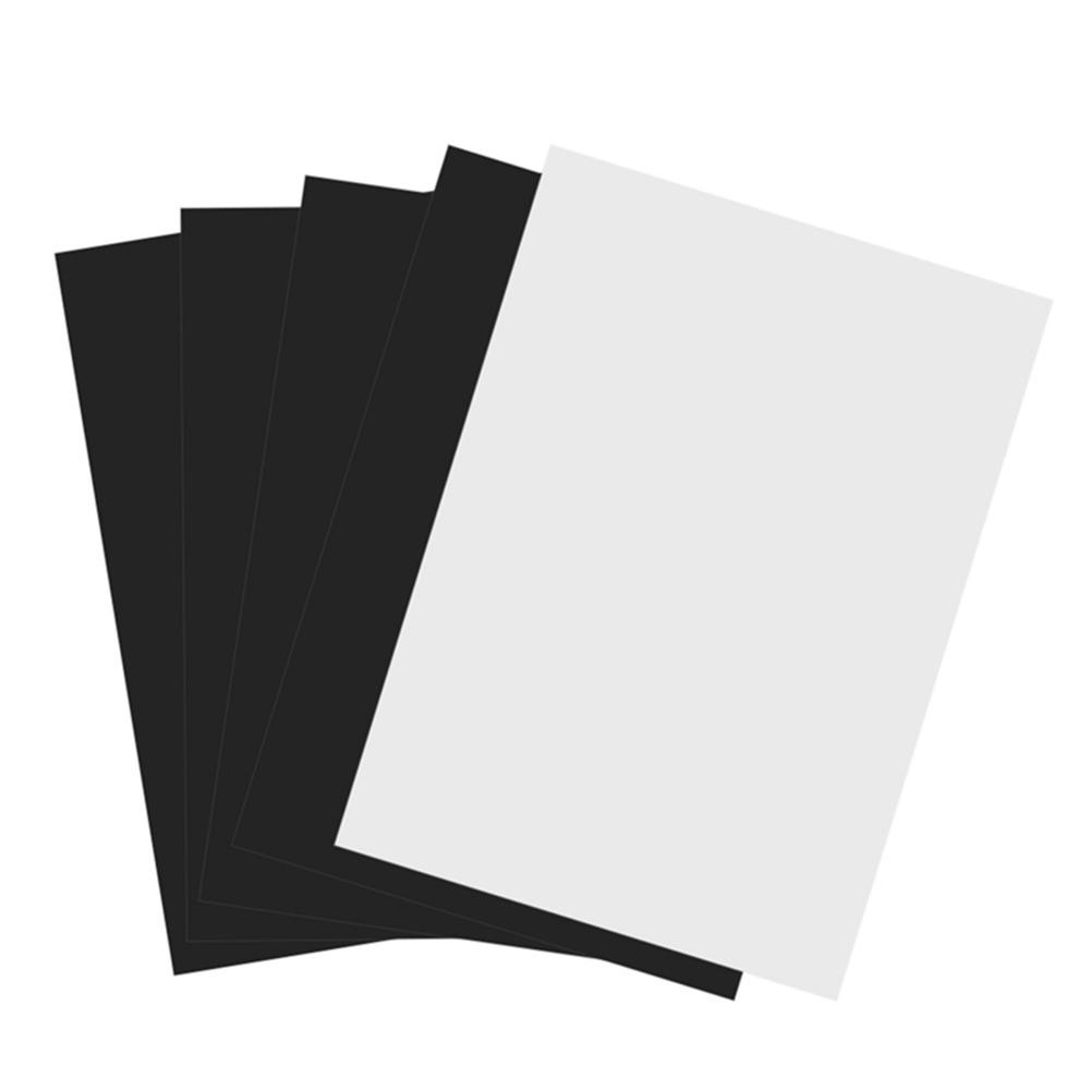 5pcs 8.27x11.69 Inch Magnetic Inkjet Printing Sheet A4 Size Flexible Magnetic Sheets  Advertising