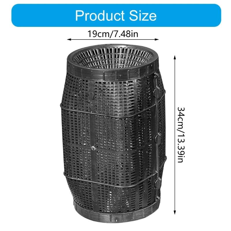 Fishing Distance Cage Feeders Basket Round Square Fishing Feeders Cage Fishing Trap Baits Cage Tackle Accessory