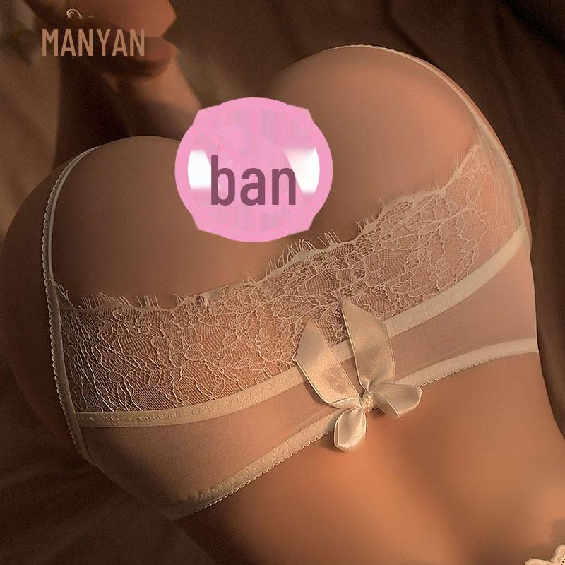 Manyan Lace Bow Sheer Sexy Underwear NK8234