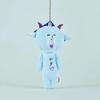 12 Constellation Animal Plush Keychain, Mini Zodiac Stuffed Doll Pendant, Bag Charm Decor Gift for Girls
