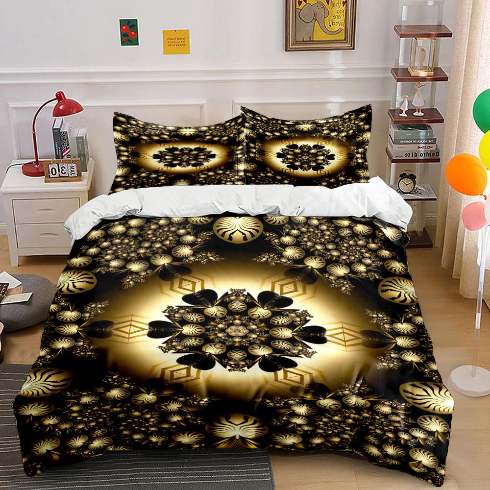

Abstract floral and geometric. Bedding sets Duvet cover sets Duvet covers Pillowcases(1 * Duvet Cover 2 * Pillowcases without duvet insert) 135x200cm