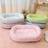 Calming Dog Bed Floral Orthopedic Cat Bed Breathable Washable Cozy Pet Bed for Small Medium Dogs And Cats