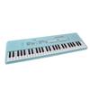 54 Key Keyboard Piano Smoothly Plastic Keyboard Piano Portable Dual Power Supply System Electric Piano Keyboard with Microphone for Kids