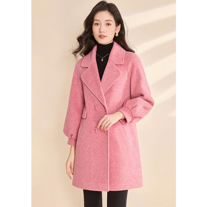 Women's Korean Style Wool Blend Oversized Winter Coat