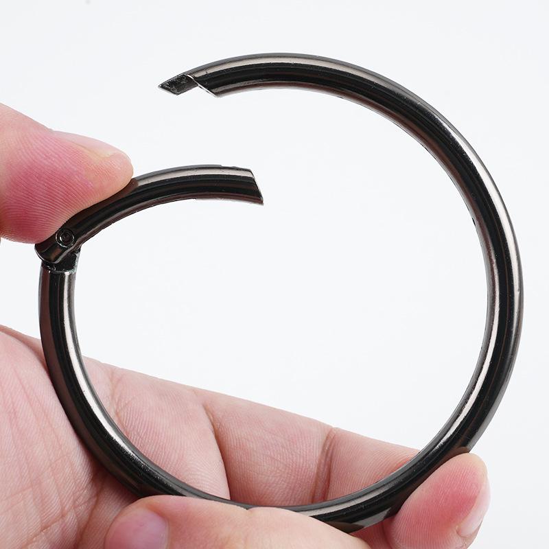 Federring Zinklegierung Handtaschenschließe - Großer runder Haken für Schmuck & Accessoires