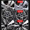 120g Scratch Repair Paste for Car Wheel Steel Alloy Hub Polisher with Sponge Metal Rim Swirl Restoration Swirl Auto Maintenance