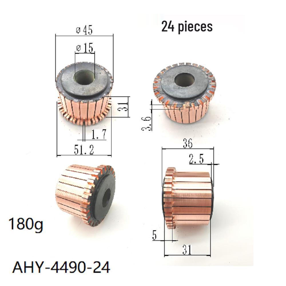 Commutator for 45*15*31(36)*24P Treadmill Motor