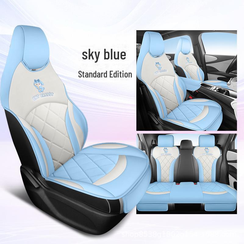 

Кожаный чехол для сиденья BYD Dolphin Semi-Enclosed: Дышащая, всесезонная подушка Custom Fit