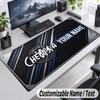 Custom Name Text Mouse Pad Chelsea FC Personalized Desk Pad For Work And Gaming