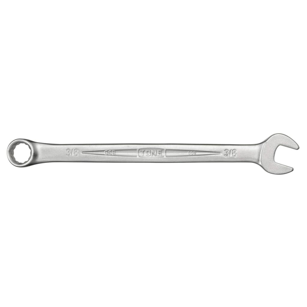 TONE Combination Wrench inch across CSB-12, 3/8 (width flats)