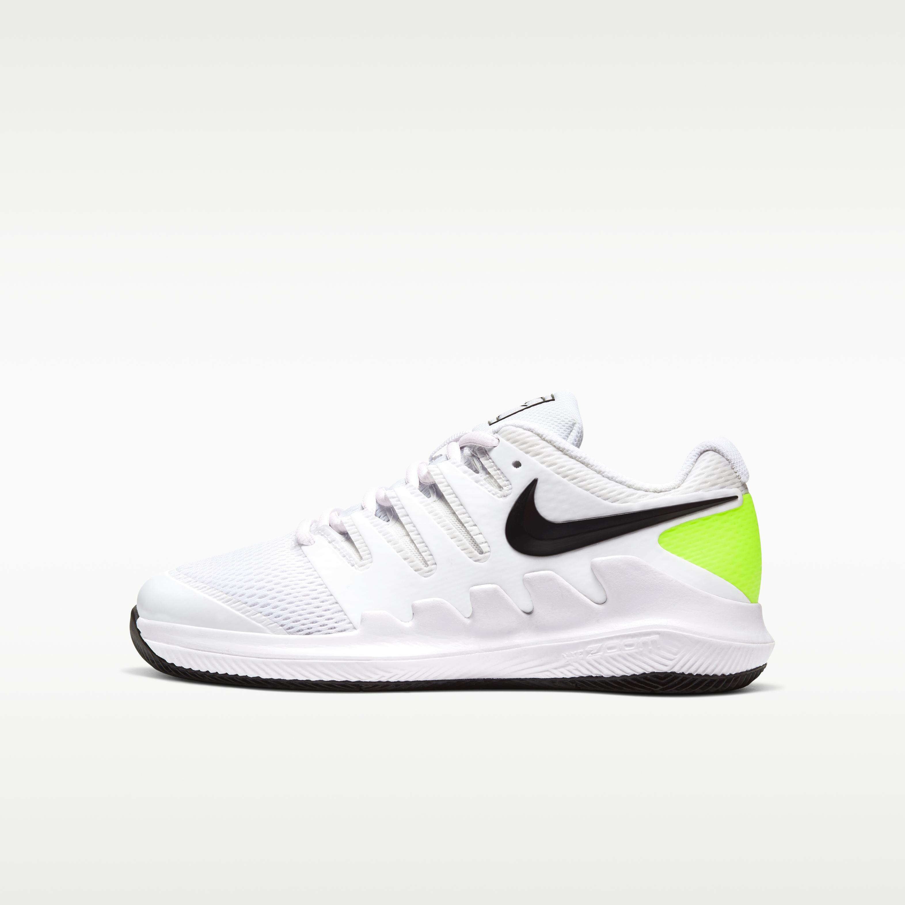 Nike Court Zoom Vapor X White Volt (GS) 36
