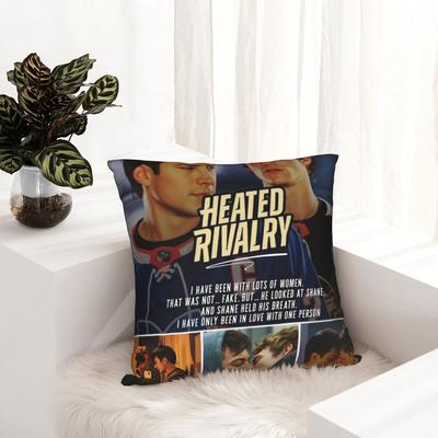 Heated Rivalry Ilya And Shane Pillowcase Soft Fabric Cushion Cover Decorative  Pillow Case Cover Home Square 18