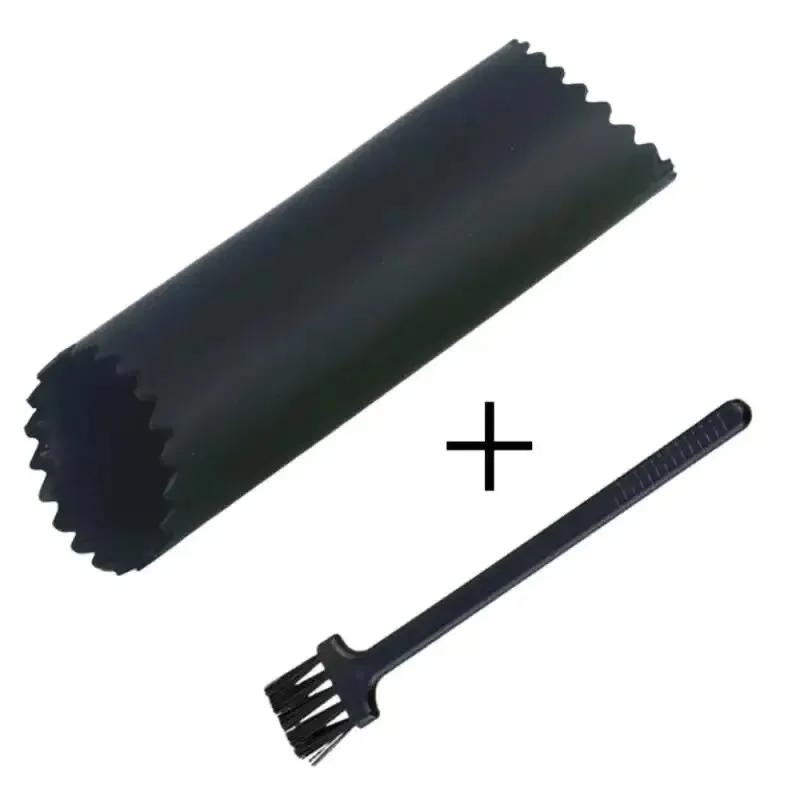 

Трубка для чистки чеснока Очистка чеснока Силиконовая чесночная чистка Чистка Легко Полезно Легкие кухонные инструменты Нетоксичный гаджет безопасности чёрный