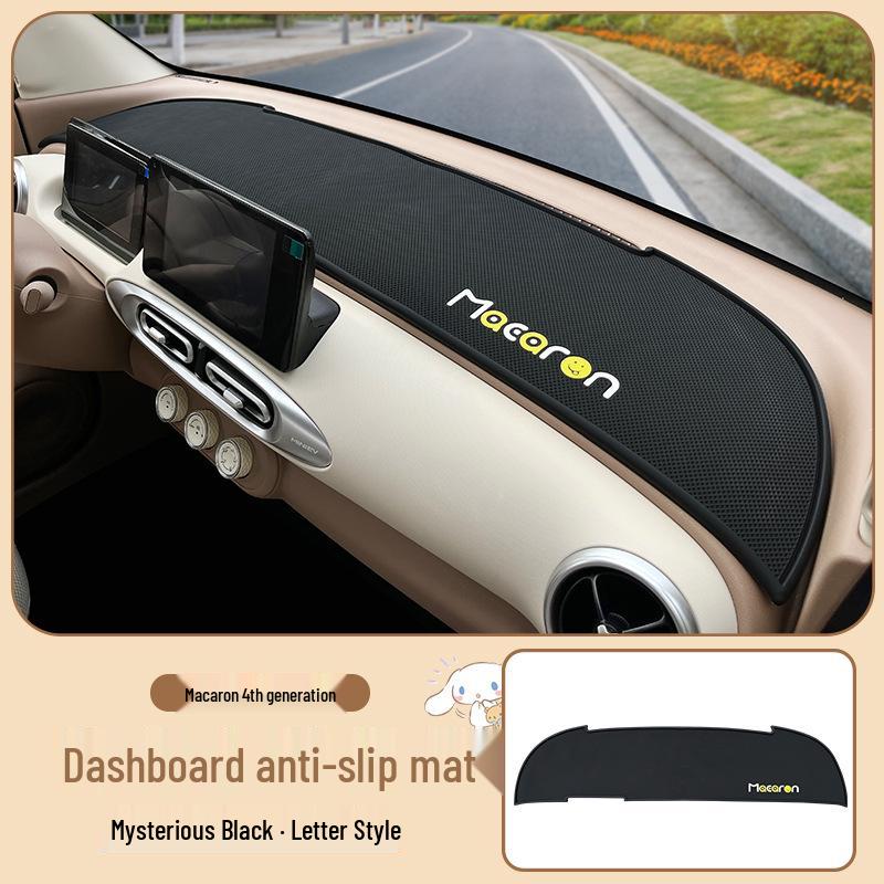 Anti-Slip Dashboard Mat for Wuling Hongguang Mini Macaron 4th Gen, Sun-Shielding for 4-Door Peihui, Fits 25 Models