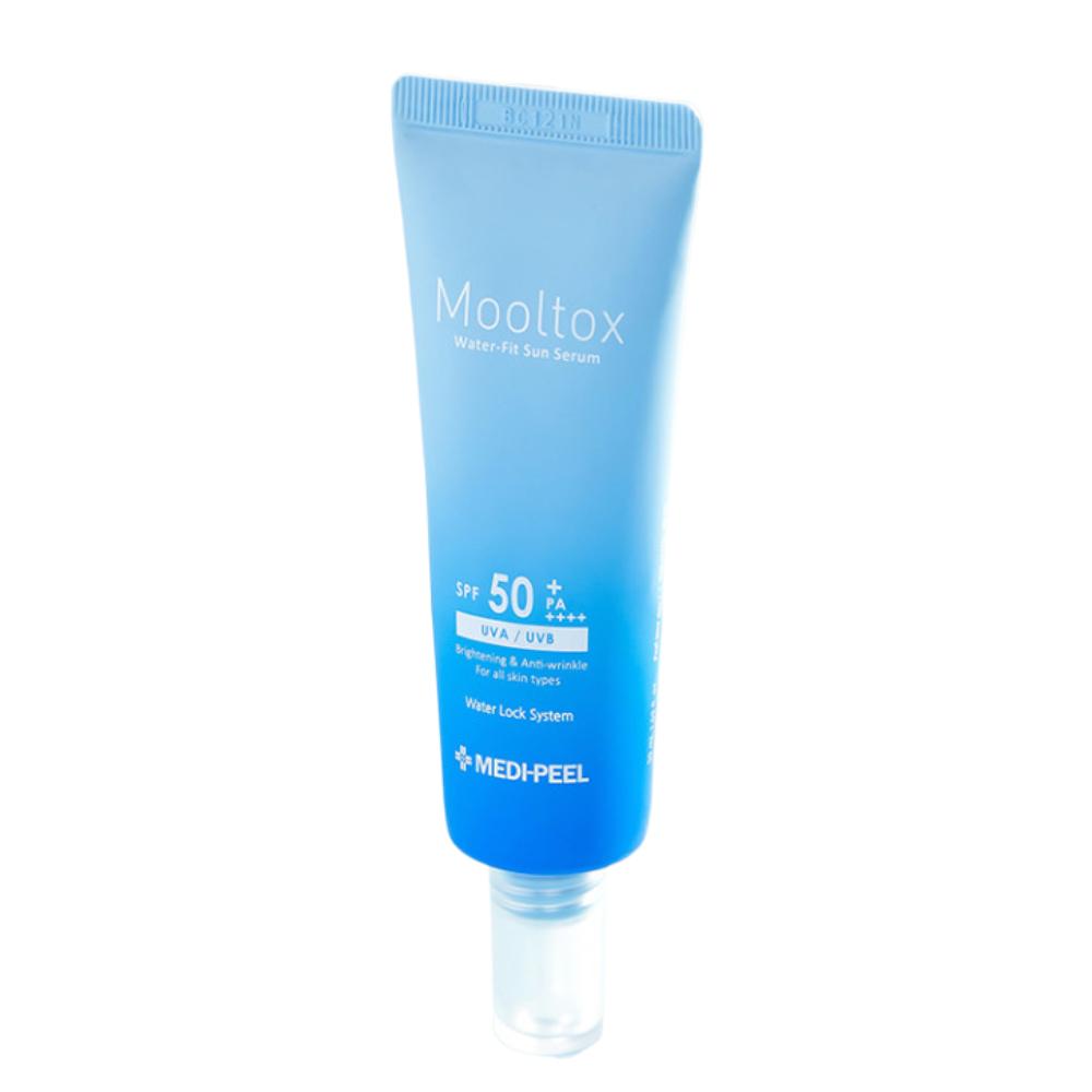 Medi-Peel Unisex White Aqua Mooltox Water-Fit Sun Serum 50Ml Spf 50+ Pa++++ Hyaluronic Acid Hydrating Sunscreen