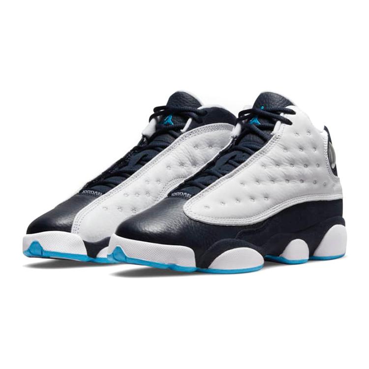 Jordan 13 Retro White Obsidian Powder Blue GS DJ3003-144