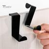4Pcs Door Back Hooks Rustproof Anti-deform Strong Load-Bearing Coat Towel Organizer Cabinet Hanger Hooks