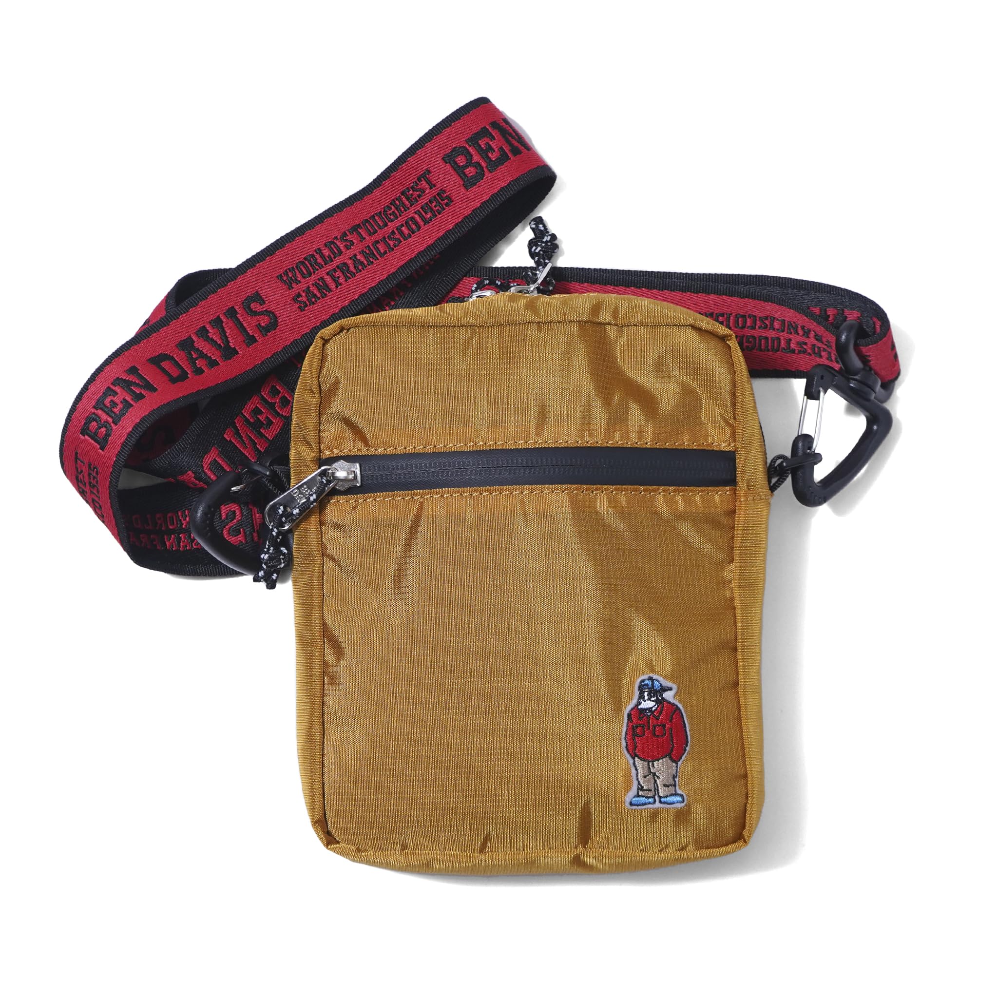 Logo Tape Shoulder Bag BG [Ben Davis] BDW-8475 бежевый