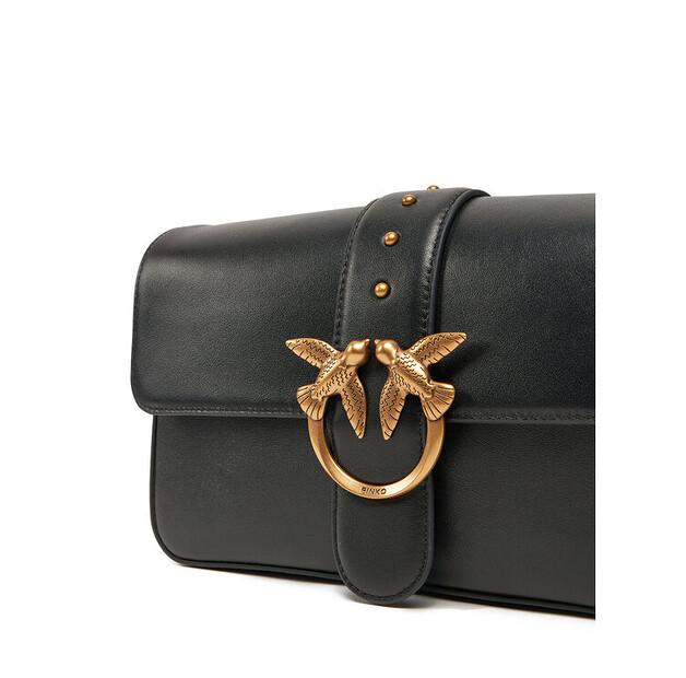 Bag PINKO Love One Classic Slouchy Fl PE 25 PLTT 104524 A0QO Black