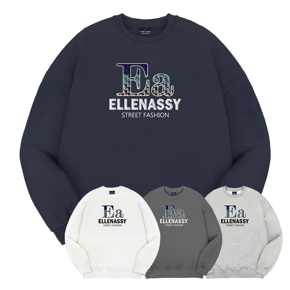 Elleonasi Ea Logo Oversized Sweatshirt