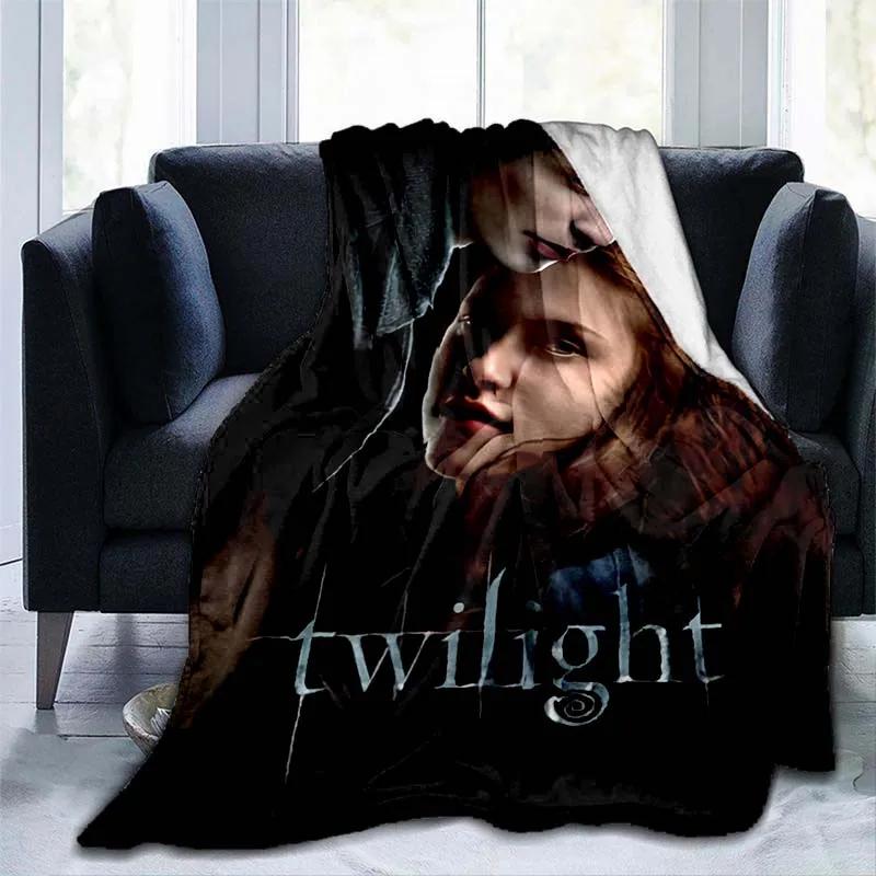Twilight 3D printed blanket children's warm blanket soft and comfortable home travel portable blanket birthday gift blankets