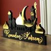 Ramadan Decor Painted Acrylic Crafts Creative Desktop Ornament for Home