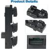 Master Power Window Switch Compatible with Hyundai Tucson 2010 2011 2012 2013 2014 2015, Driver Left Side 16 Pins, Replacement for 93571-2S000