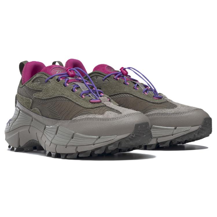 Zig Kinetica 2.5 Edge Reebok 'Army Green Pink' HR1772