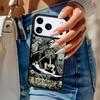 La Carte de Tarot de l'Ermite Faucheuse Étui de Téléphone Pour iPhone 17 Air 14 15 13 12 Max Coque Pour Apple 16e 11 Pro Max Plus Coque