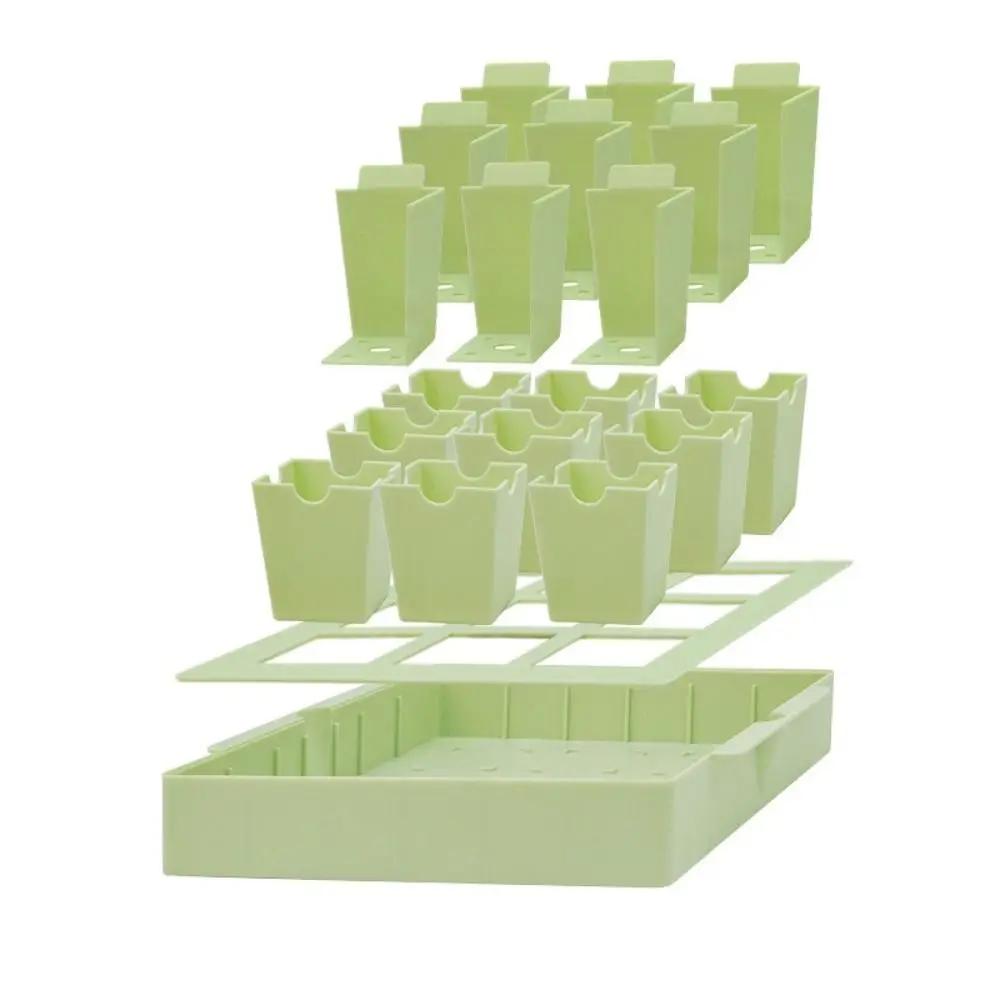 Dual-Purpose Seed Starter Tray Reusable 9 Deep Cells Plant Starter Tray Mini Size Propagator Vegetable Propagation