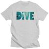 Tauchen T-Shirt Baumwoll-Tees Tauchen T-Shirt Slim Fit Bekleidung Übergroßes Unisex-T-Shirt Herrenbekleidung Streetwear