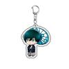 Blue Lock Keychain: Yoichi Isagi, Meguru Bachira & Rensuke Kunigami Backpack Charm