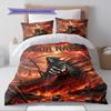 Name Custom Reaper Pattern Bedding Set Quilt Cover Pillowcase Home Decor Gift (1 * duvet cover + 2 * pillowcase, without core)