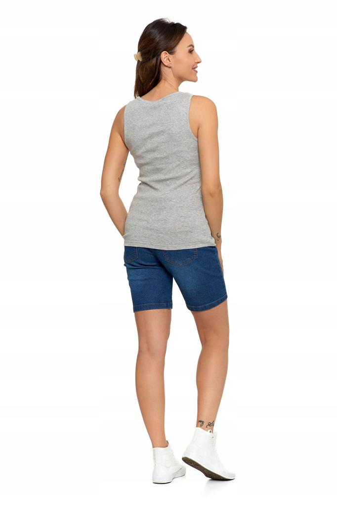 Women's Cotton Tank-Top Classic MORAJ XL light grey