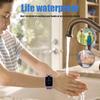 Kids Smart Watch 4G GPS Waterproof Touch Camera Phone Student Tracker Blue Gray Strap