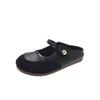[Youshilai] Korean Version of Comfortable Outer Wear Bag Head Half Slippers Women's 2025 Spring New One-pedal Lazy Muller Shoes