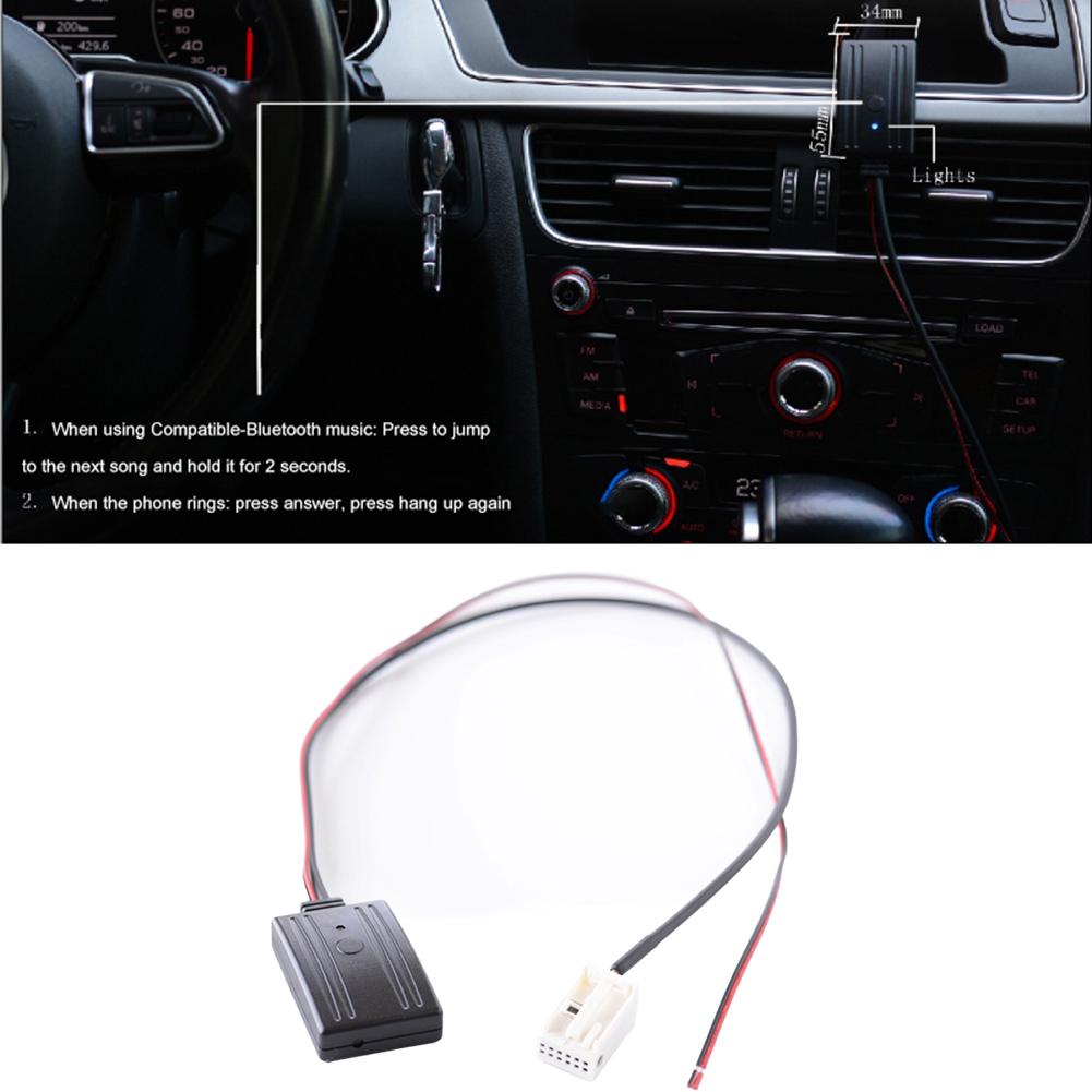 Compatible-BT Audio Receiver AUX Input Audio Adapter For BMW 3 Series 2003 Up Car Electronics Accessories