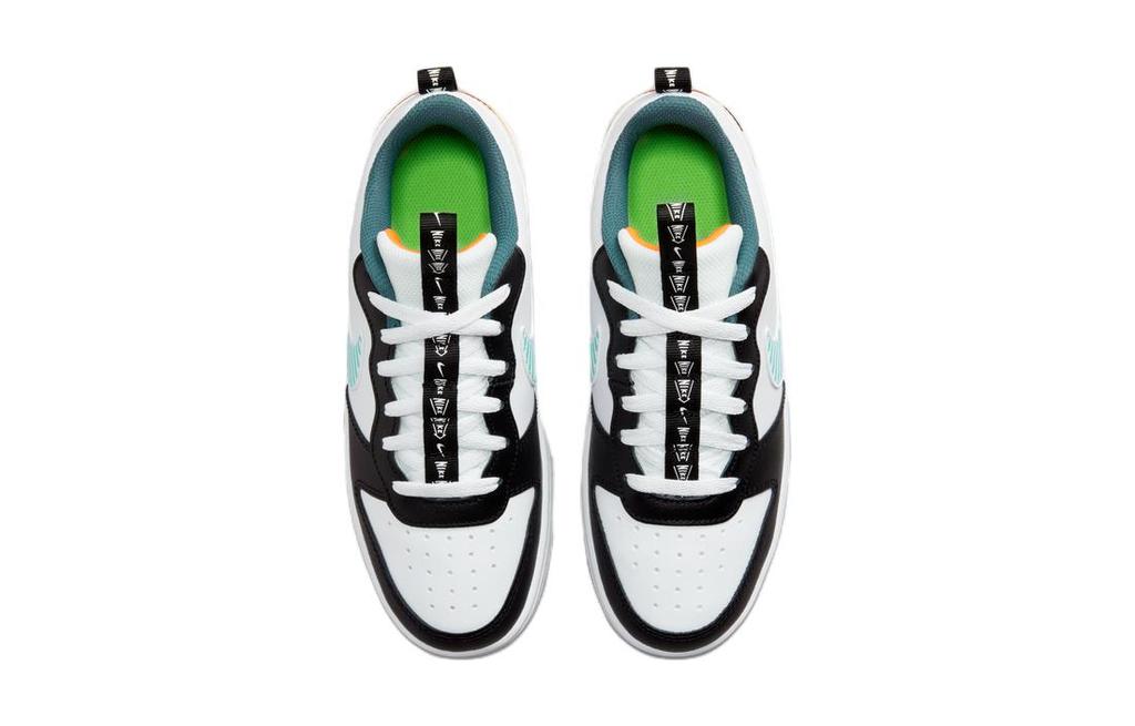 Nike Court Borough Low 2 SE Laser Orange Barely Green GS DX5767-111