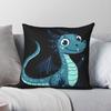 Smiling Chinese Dragon Pillowcase Polyester Linen Velvet Creative Zip Decor Pillow Case Home Cushion Cover