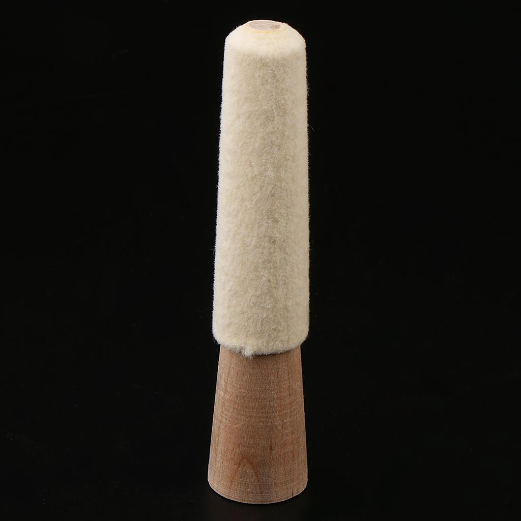 1 Piece Wooden Polishing Jewelry Tool Finger Size