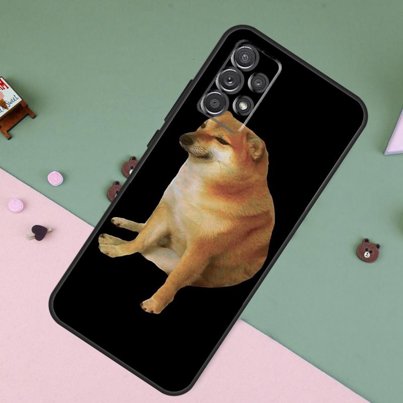 Doge Meme Kabosu For Samsung Galaxy A54 A34 A14 A26 A16 A22 A32 A52 A55 A35 A15 A53 A13 A05 A06 A36 A56 Case