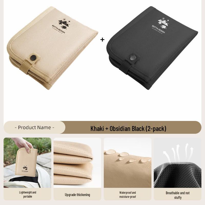 Waterproof, Thickened Folding Outdoor Mat - Portable, Breathable, and Moisture-Proof for Camping, Lawn, or Festivals