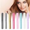 Hairdresser Haircut Hairdressing Plastic Combs Hollow Shape Both Dense Ends