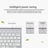 Wireless Keyboard Mouse Kit Slim Wireless Key Mouse Combo Portable Beautiful Power Saving Silent Button LED Indicator for Home