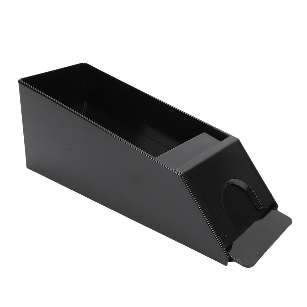 6 Deck Card Shoe Plastic Playing Card Dispenser Dealer Game Table Accessory for Family Game Night Black