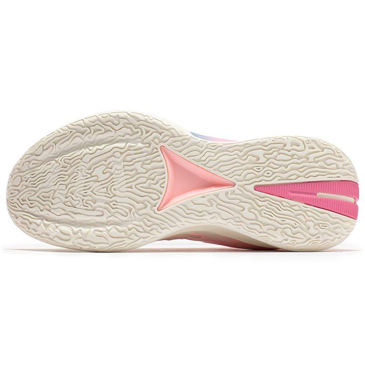 Scarpe da Basket 361 Big3 3.0 Unisex Basse Bianco Piuma/Polvere di Cera Fluorescente 572231115-4