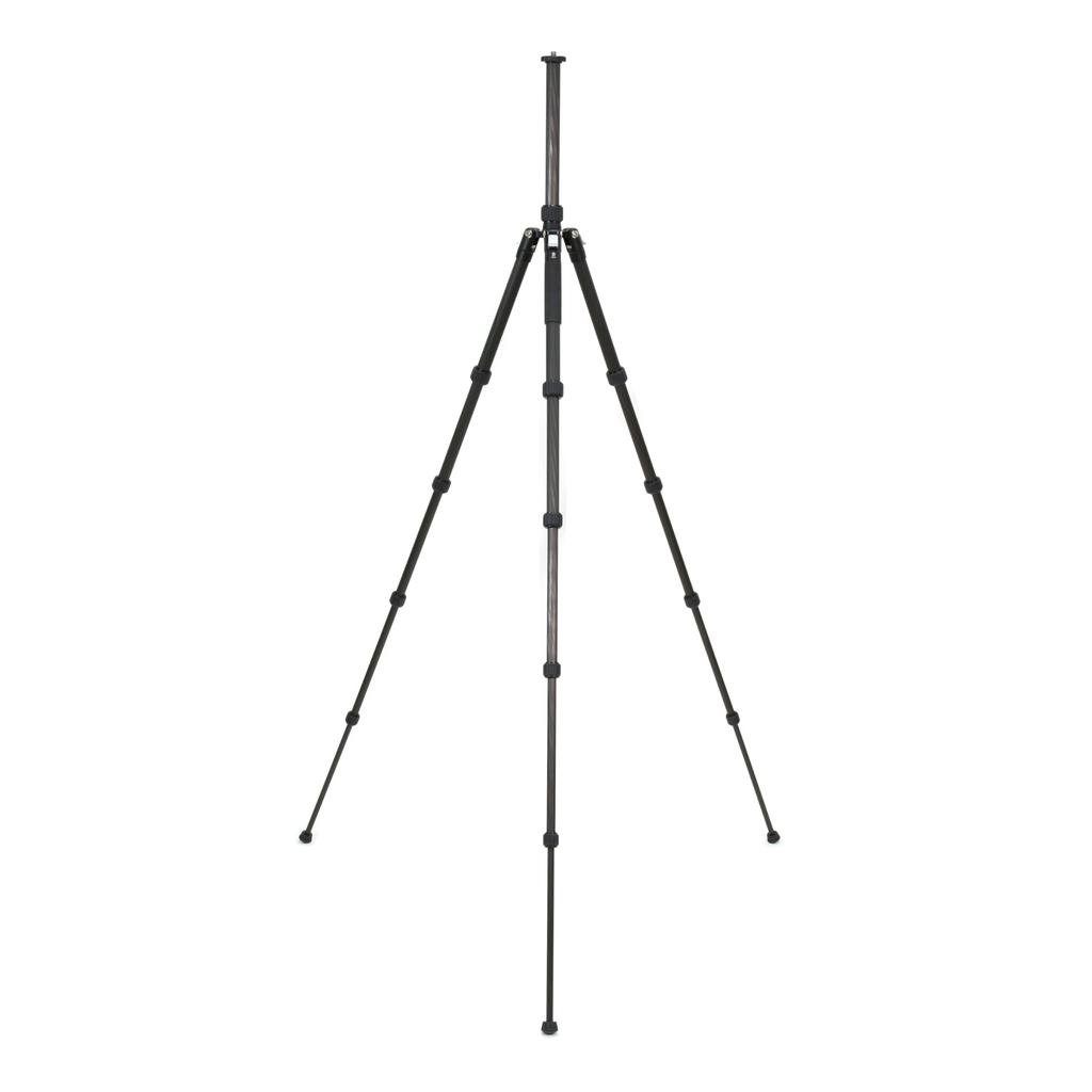 TOKIWA STYLE TA225CJ Carbon Fiber Travel Tripod with Maximum Height of Locking Nut Adjustable Monopod 5-Section 1395mm, Elevator,